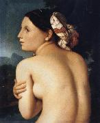 Jean-Auguste Dominique Ingres Back View of a Bather oil on canvas